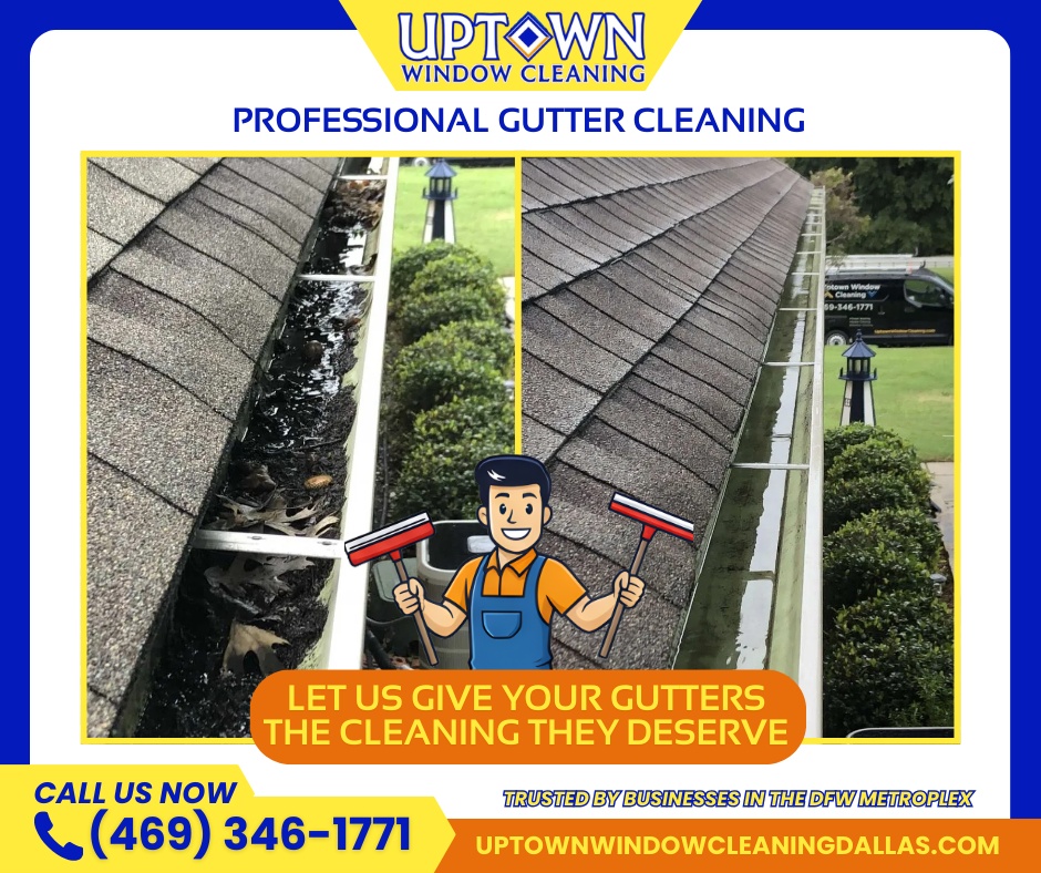 Uptown Gutter Cleaning Promo